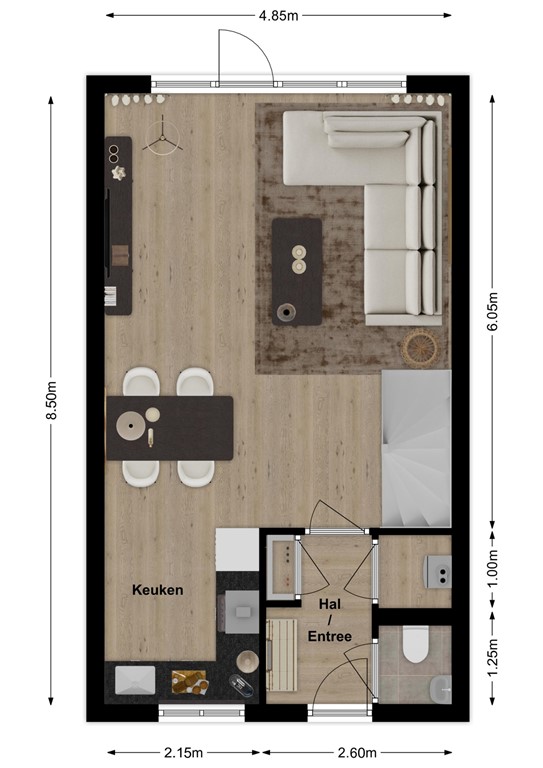 mediumsize floorplan